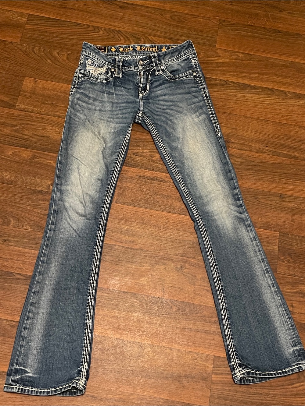 Rock Revival Vika Boot Jeans Size 25x30